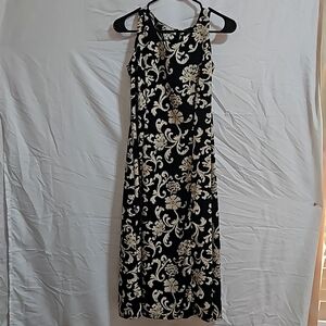Studio 1 Petite 4P Gold and black dress